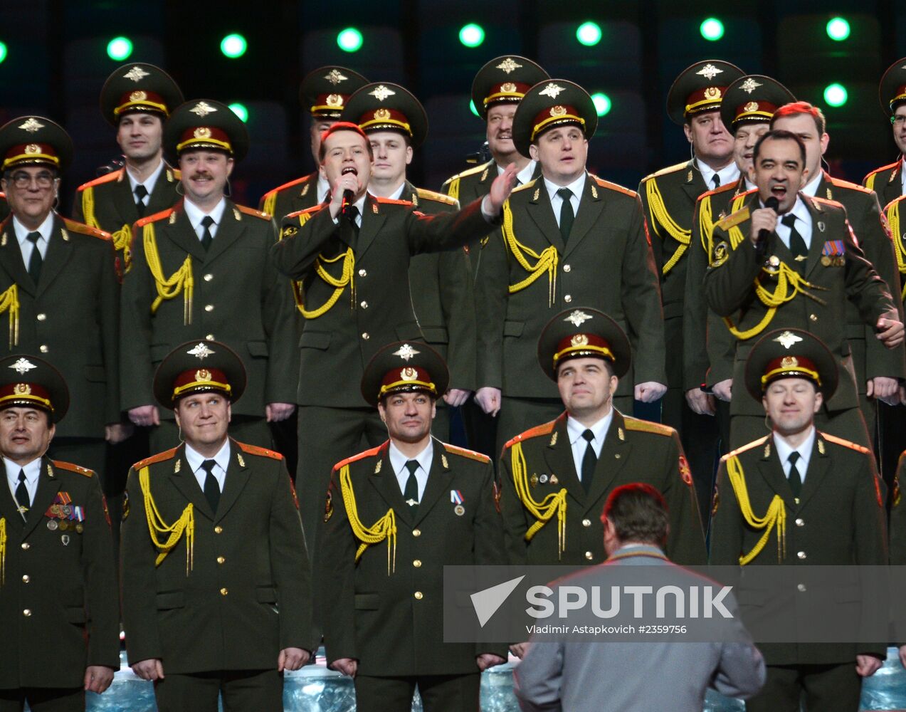 Opening ceremony of XXII Olympic Winter Games