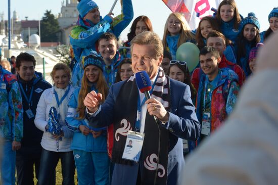 Sochi before XXII Olympic Winter Games opening