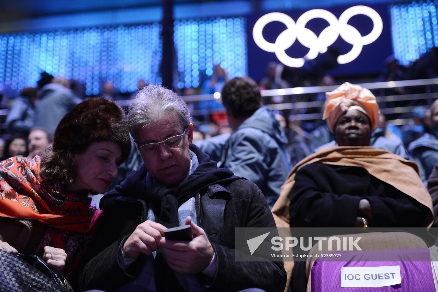 Opening ceremony of XXII Olympic Winter Games