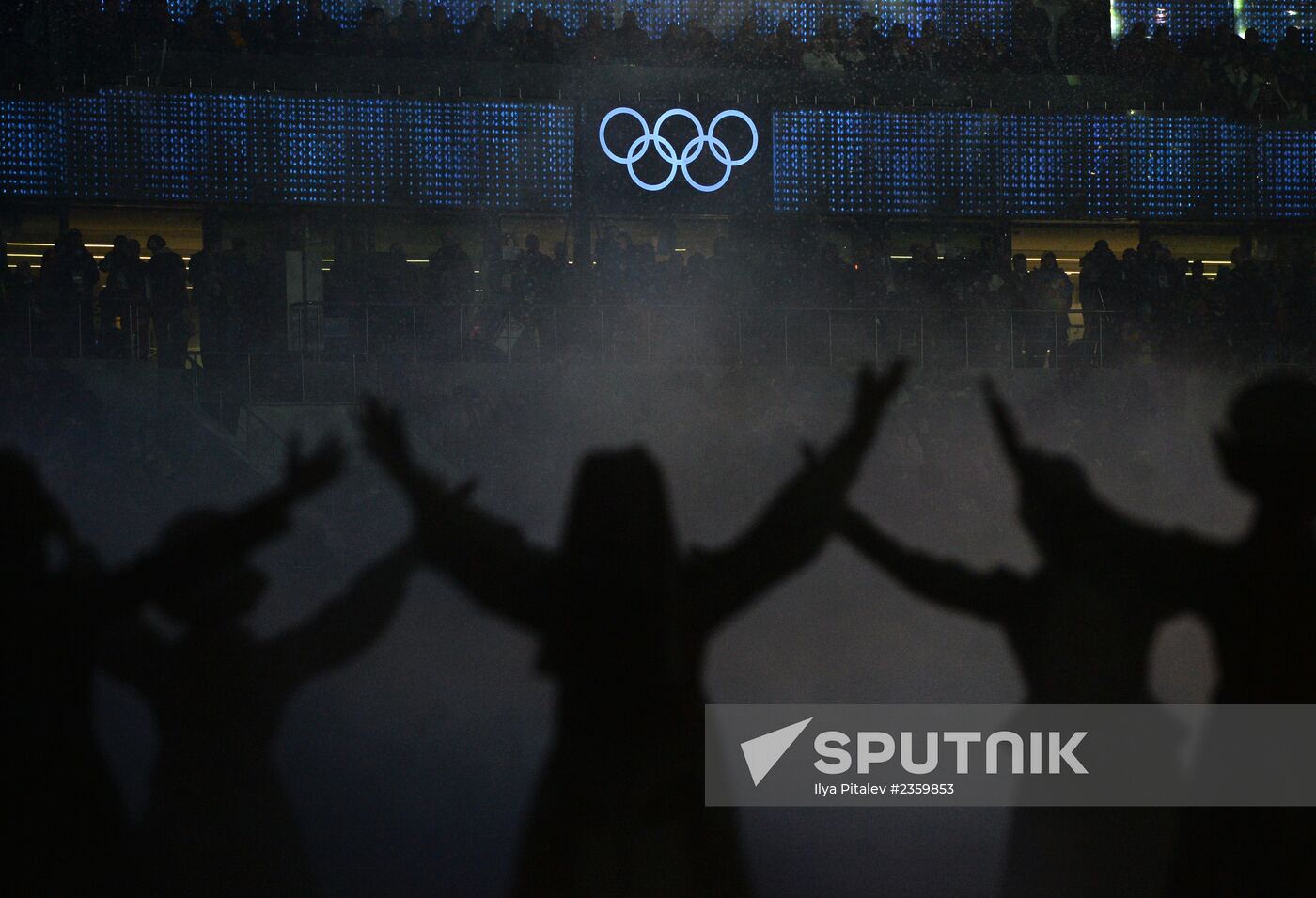 Opening ceremony of XXII Olympic Winter Games