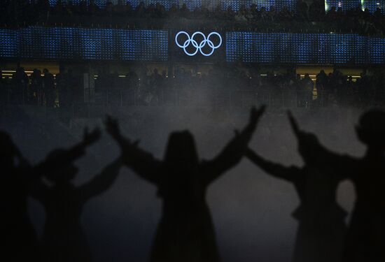 Opening ceremony of XXII Olympic Winter Games