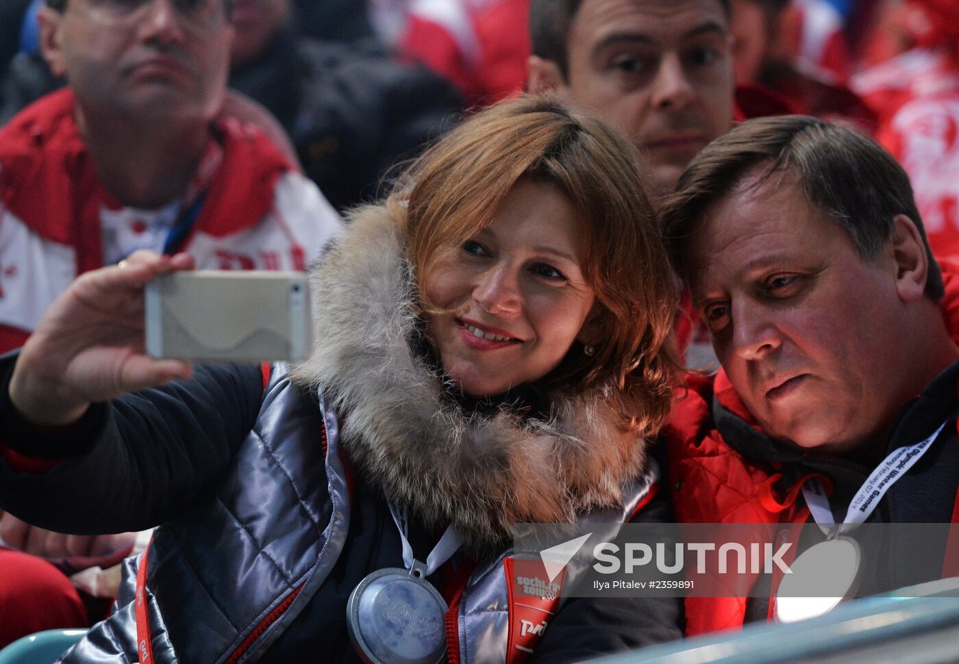 Opening ceremony of XXII Olympic Winter Games