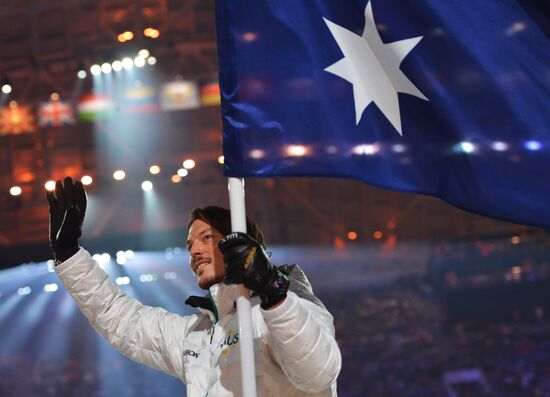 Opening ceremony of XXII Olympic Winter Games