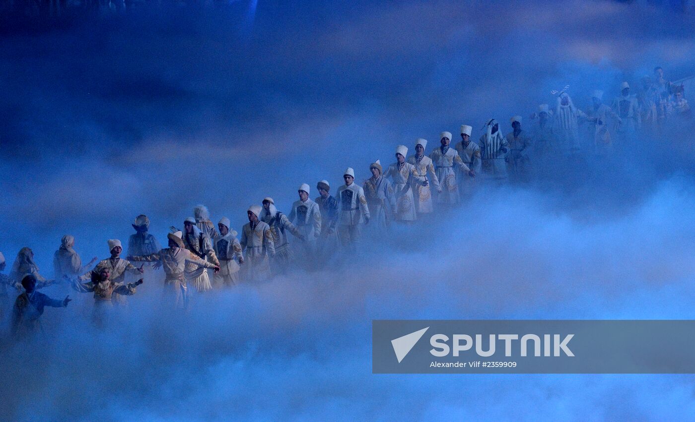 Opening ceremony of XXII Olympic Winter Games