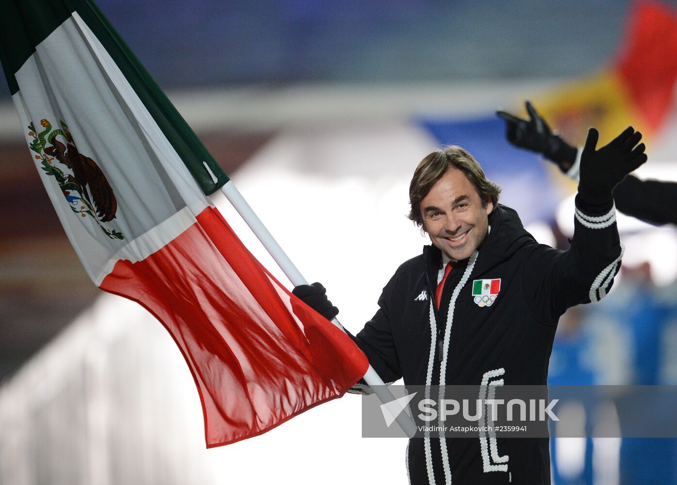 Opening ceremony of XXII Olympic Winter Games