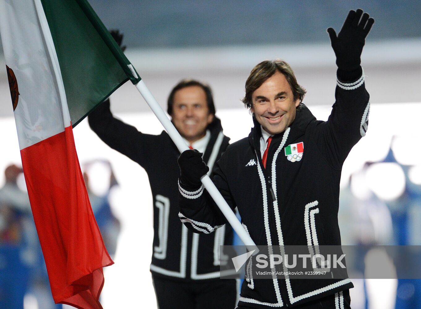 Opening ceremony of XXII Olympic Winter Games