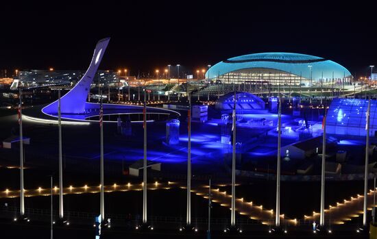 Opening ceremony of XXII Olympic Winter Games