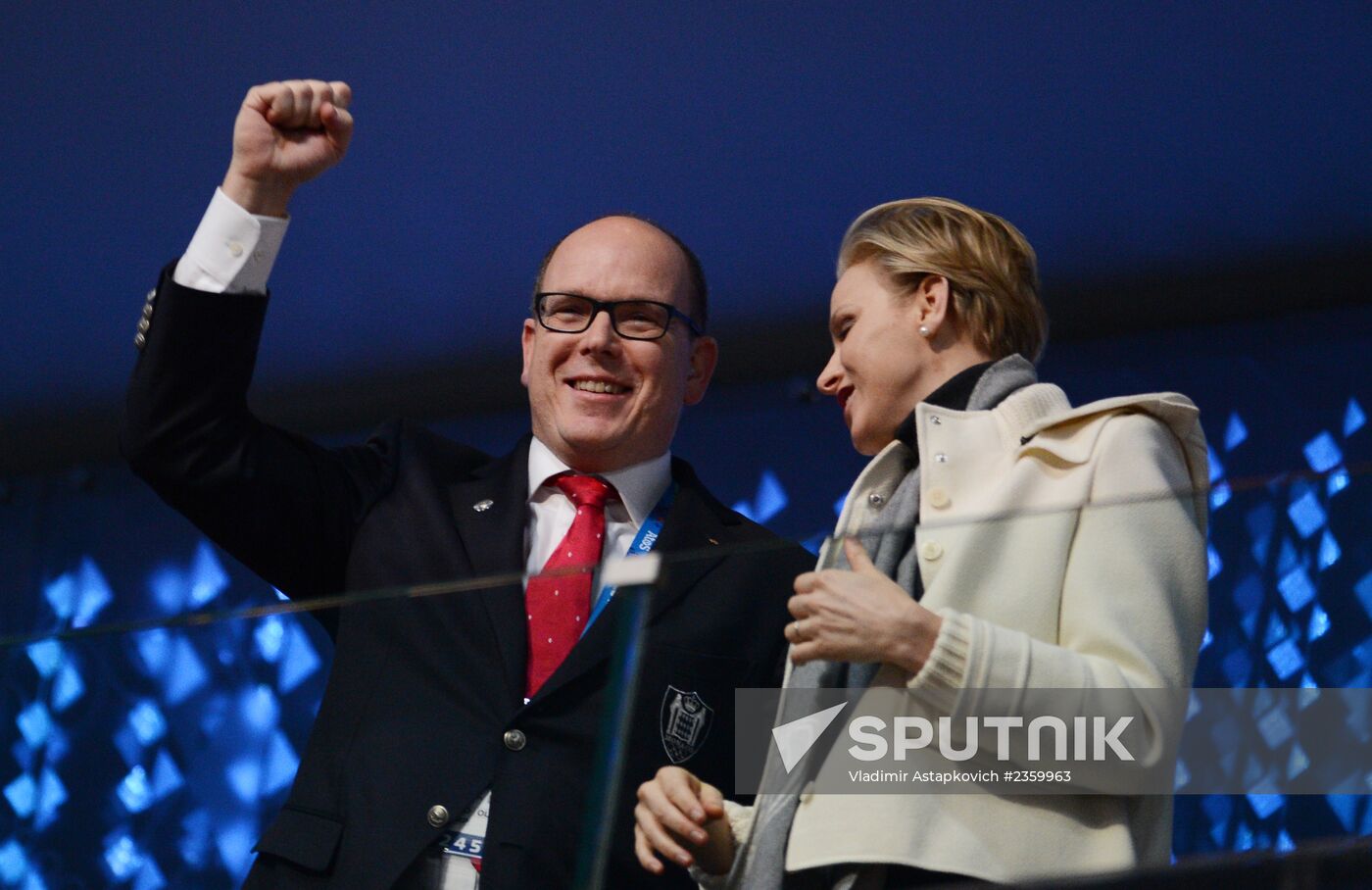 Opening ceremony of XXII Olympic Winter Games