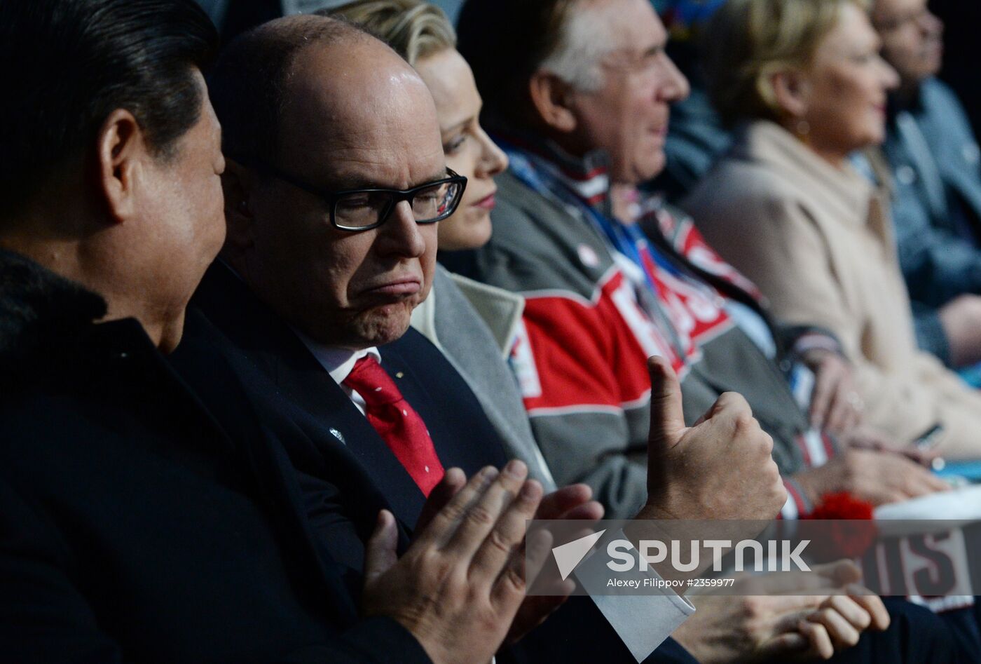 Opening ceremony of XXII Olympic Winter Games