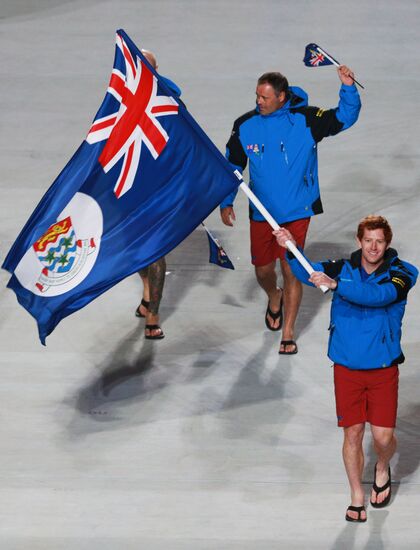 Opening ceremony of XXII Olympic Winter Games