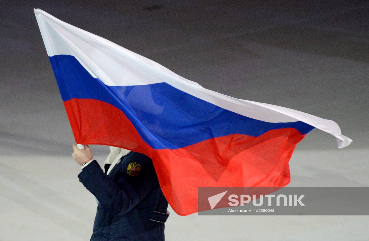 Opening ceremony of XXII Olympic Winter Games