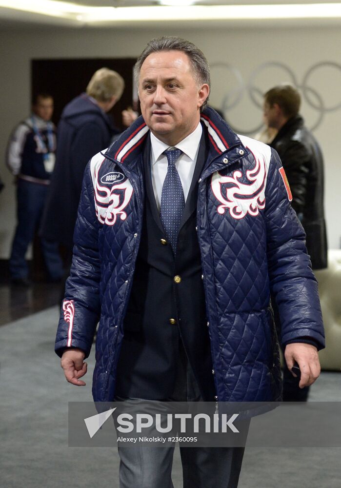 Vladimir Putin at opening ceremony of XXII Olympic Winter Games in Sochi