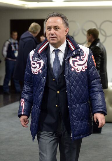 Vladimir Putin at opening ceremony of XXII Olympic Winter Games in Sochi