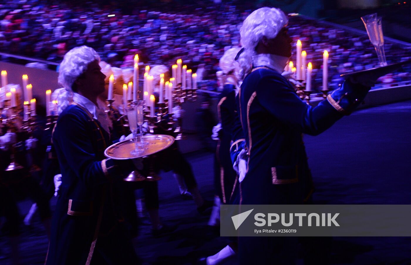 Opening ceremony of XXII Olympic Winter Games