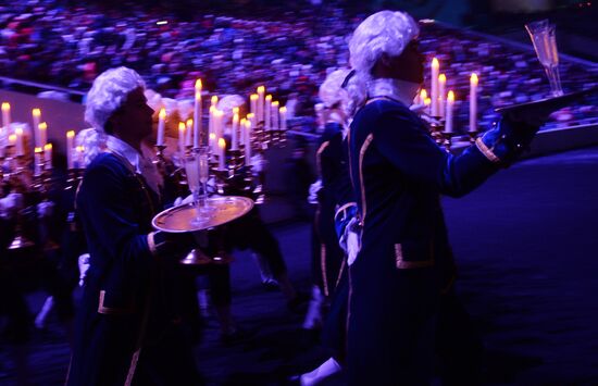 Opening ceremony of XXII Olympic Winter Games