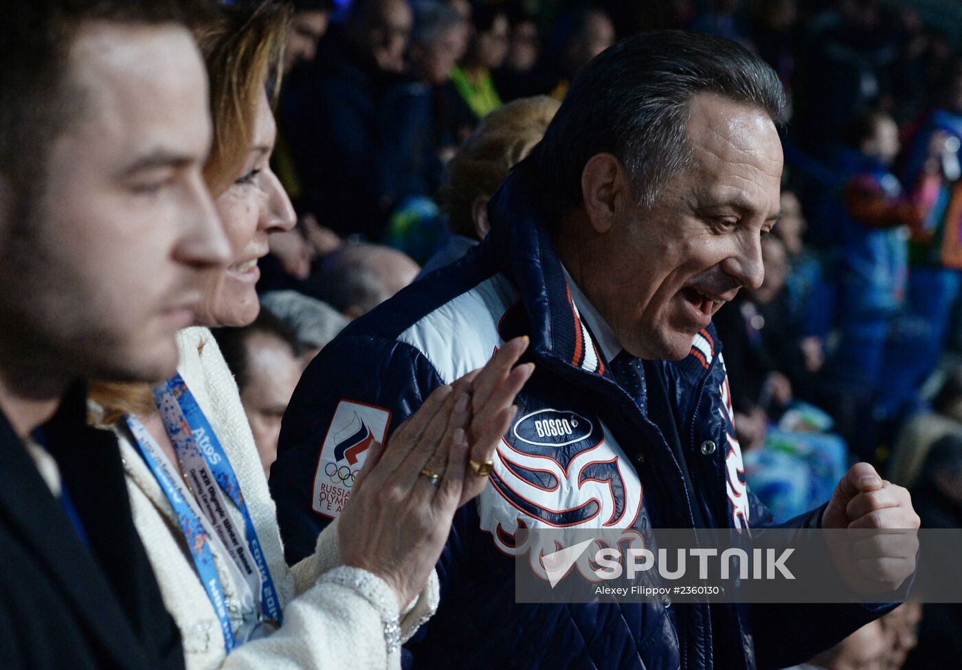 Opening ceremony of XXII Olympic Winter Games