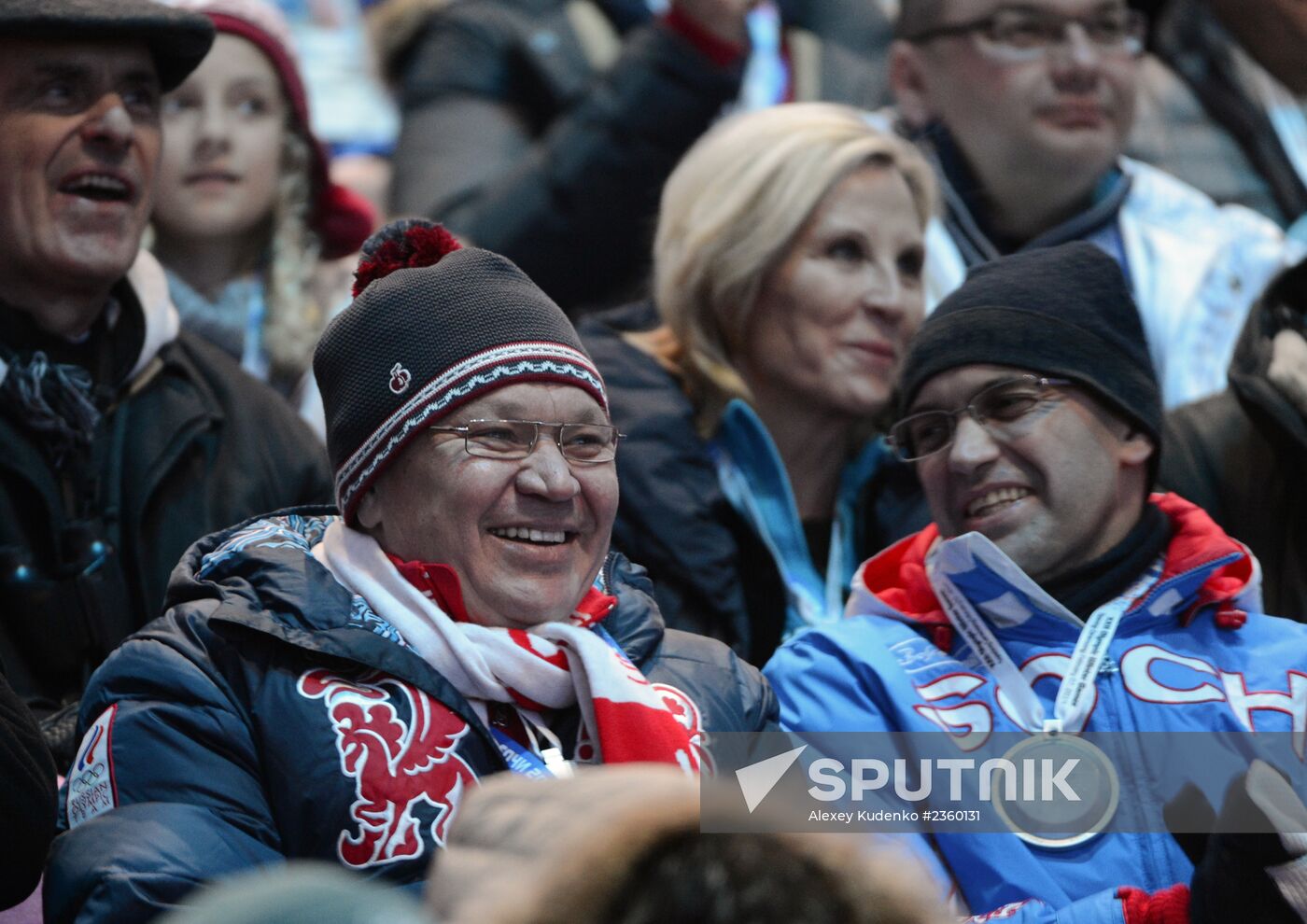 Opening ceremony of XXII Olympic Winter Games