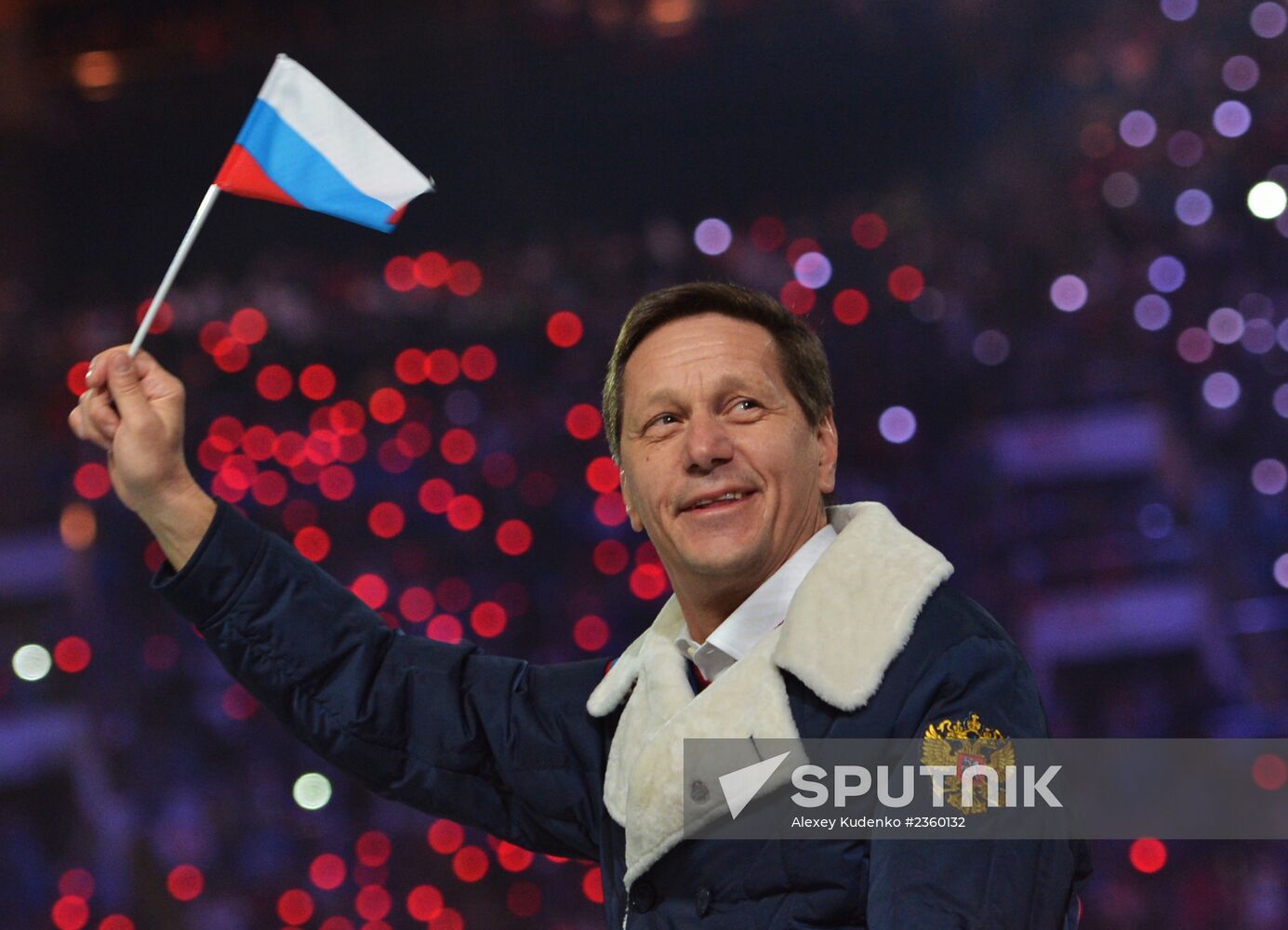 Opening ceremony of XXII Olympic Winter Games