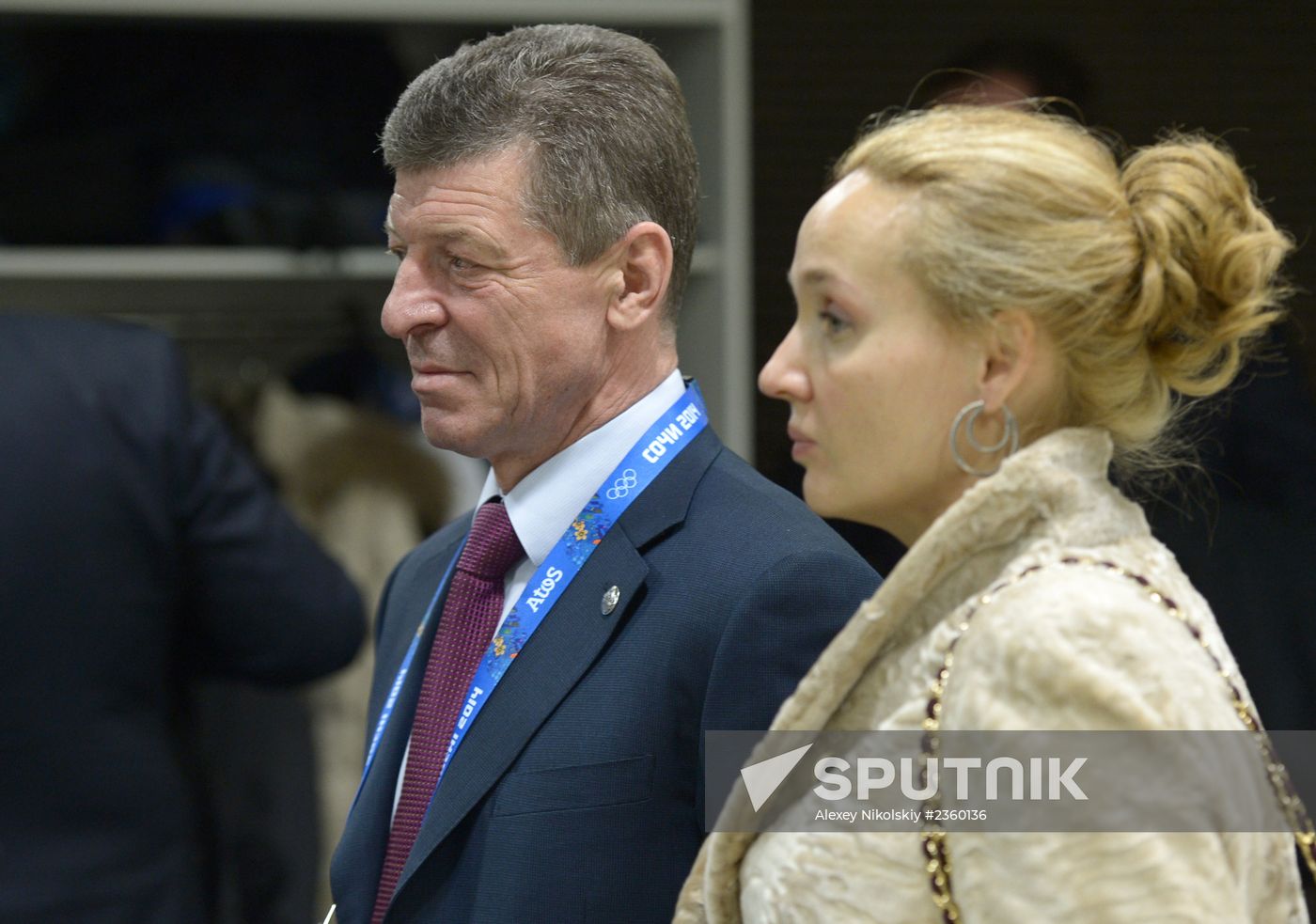 Opening ceremony of XXII Olympic Winter Games