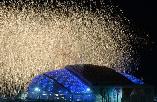 Opening ceremony of XXII Olympic Winter Games