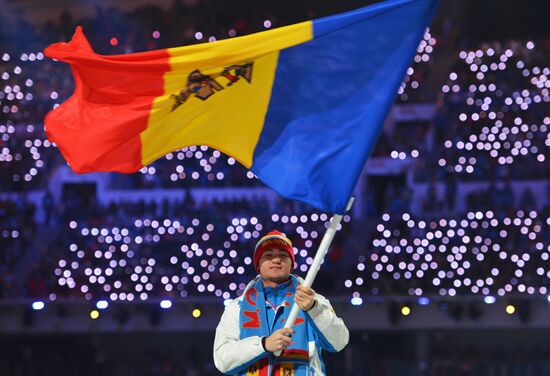 Opening ceremony of XXII Olympic Winter Games