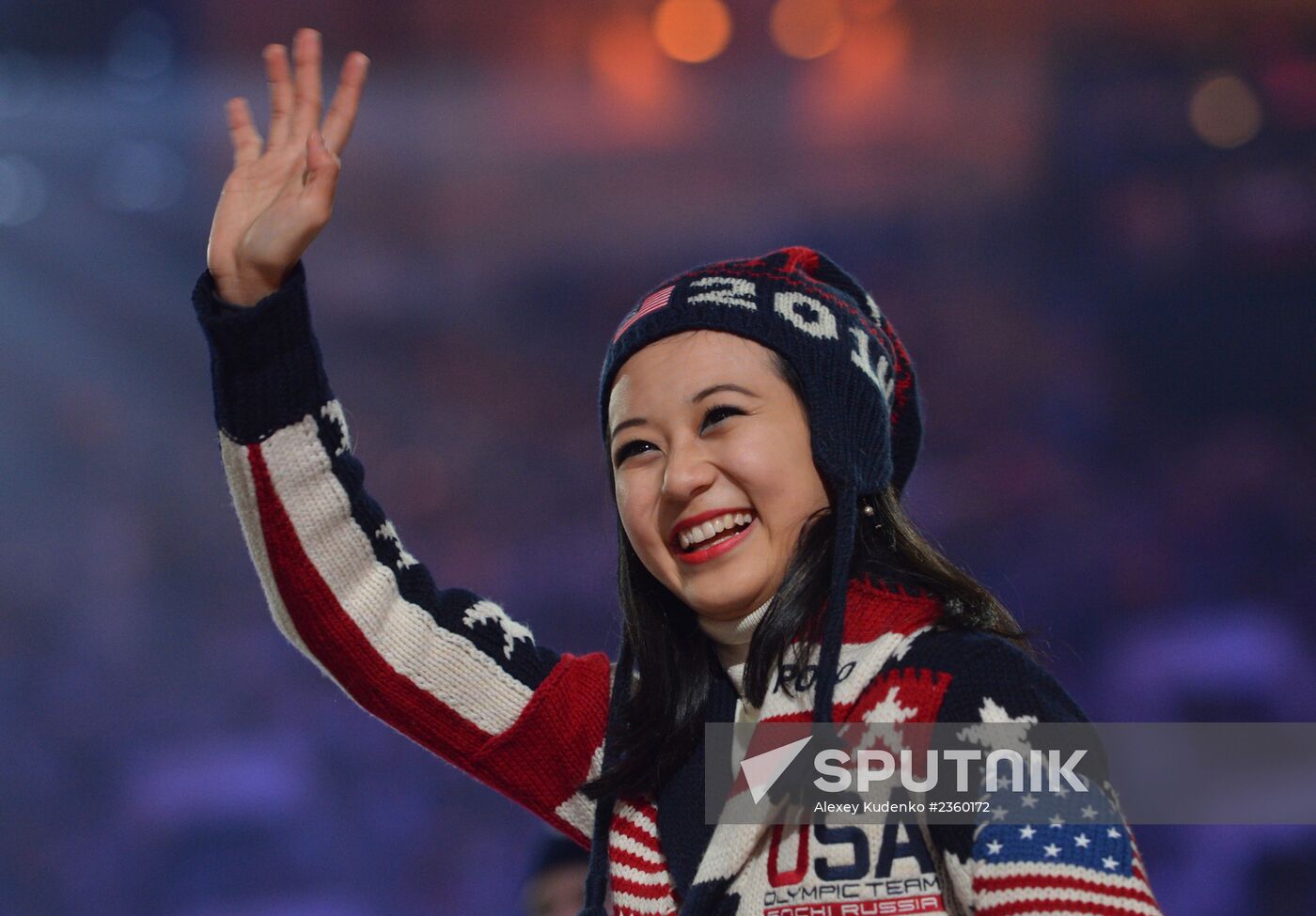 Opening ceremony of XXII Olympic Winter Games