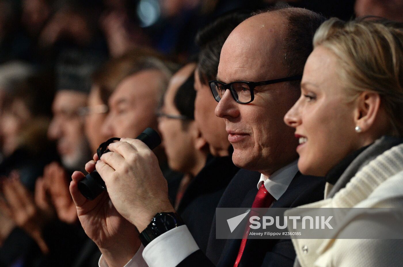 Opening ceremony of XXII Olympic Winter Games