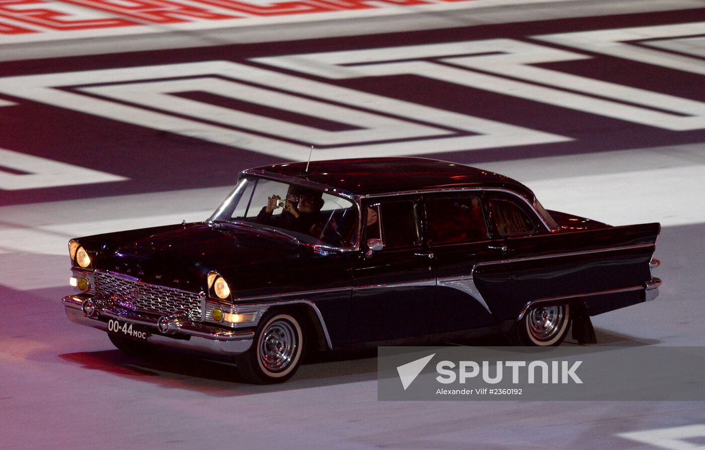 Opening ceremony of XXII Olympic Winter Games