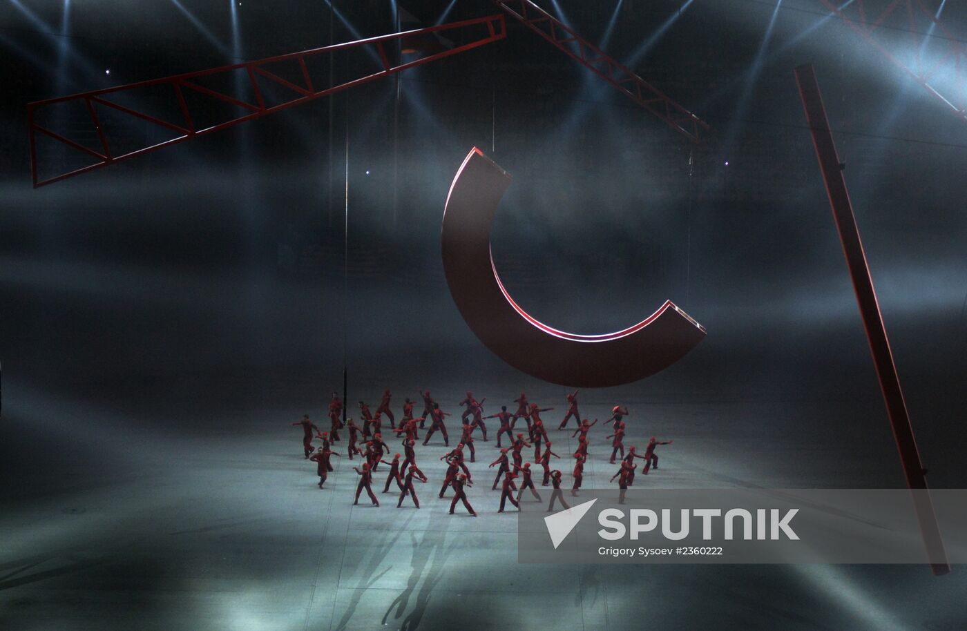 Opening ceremony of XXII Olympic Winter Games