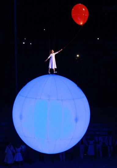 Opening ceremony of XXII Olympic Winter Games