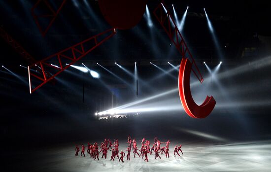 Opening ceremony of XXII Olympic Winter Games