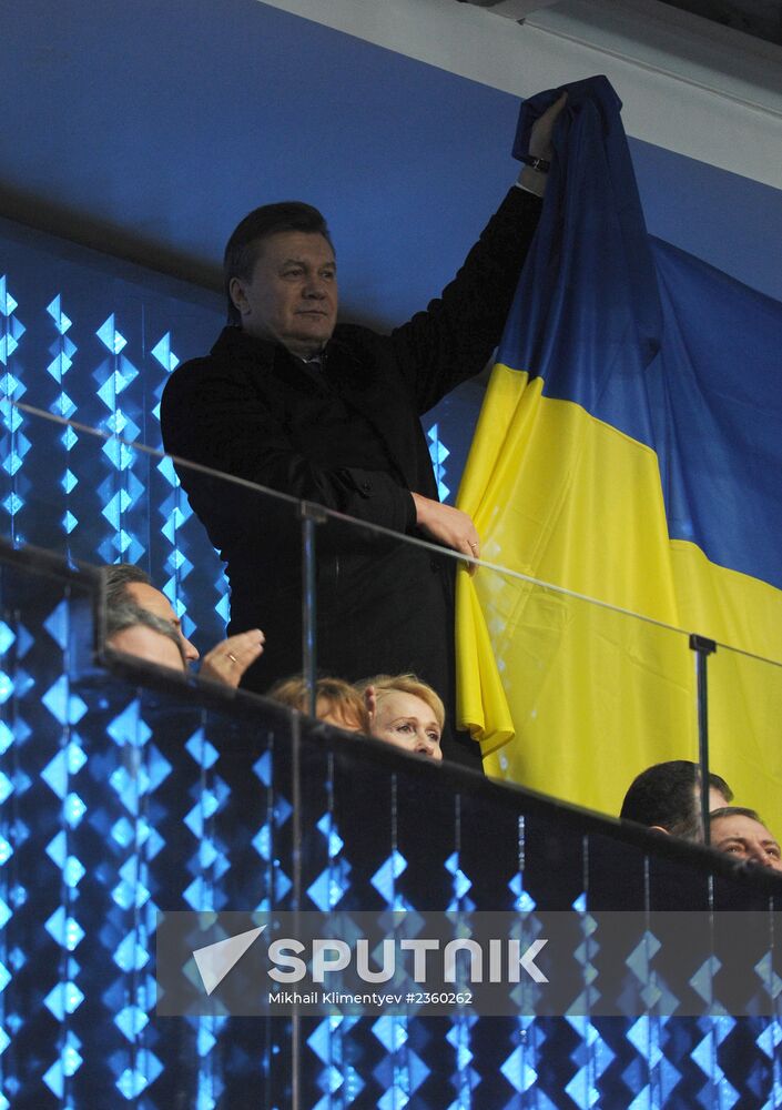 Opening ceremony of XXII Olympic Winter Games in Sochi