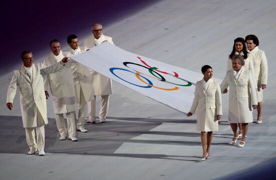 Opening ceremony of XXII Olympic Winter Games