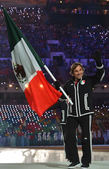 opening ceremony of XXII Olympic Winter Games in Sochi