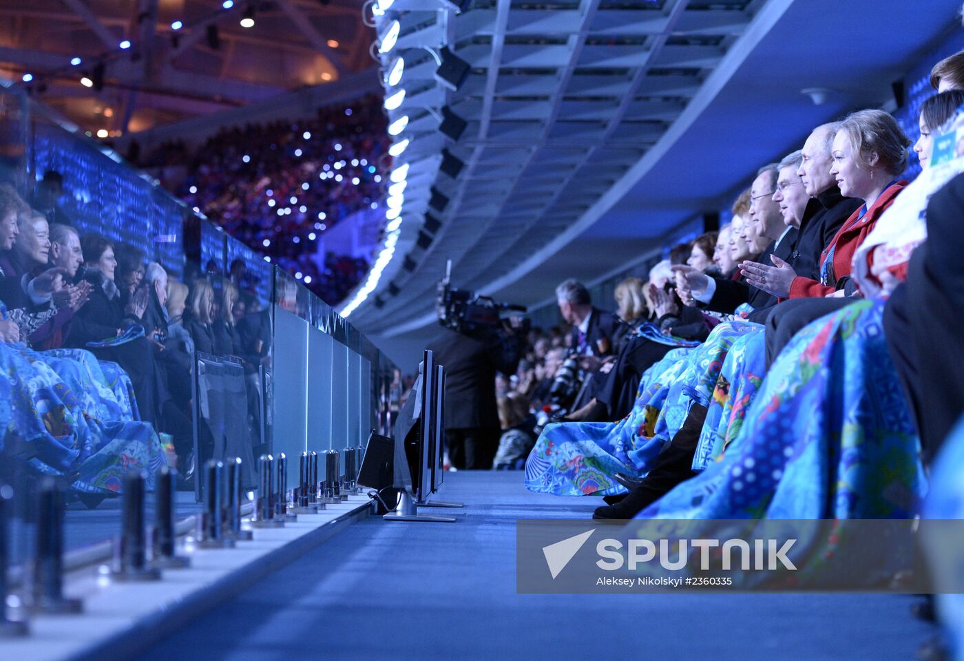 Putin at opening ceremony of XXII Olympic Winter Games