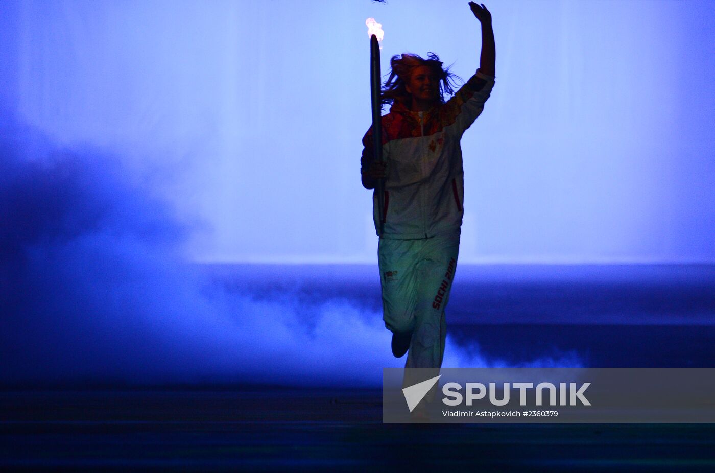 opening ceremony of XXII Olympic Winter Games in Sochi