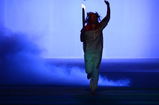 opening ceremony of XXII Olympic Winter Games in Sochi