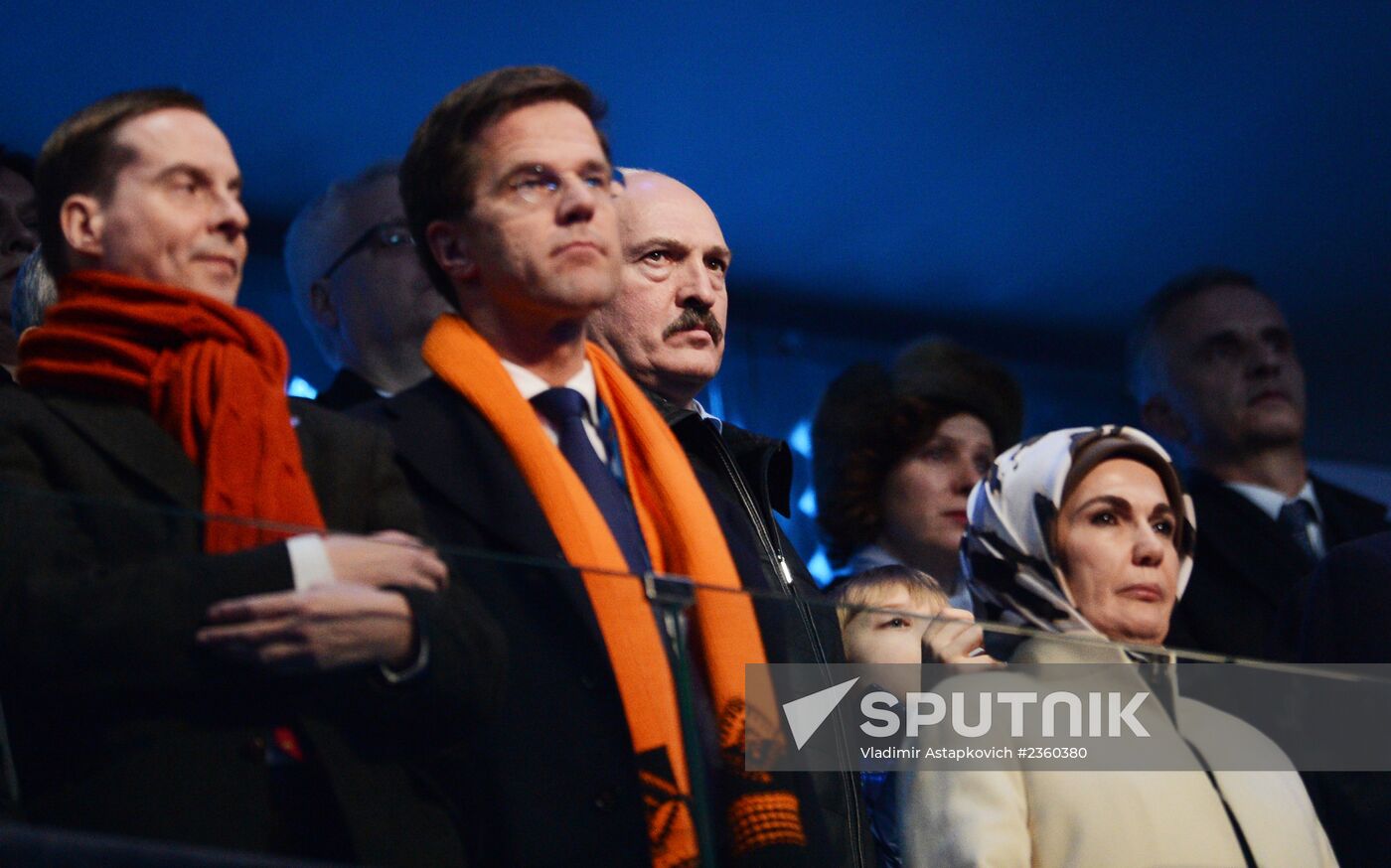 opening ceremony of XXII Olympic Winter Games in Sochi