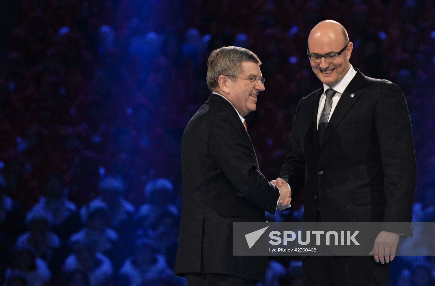 Opening ceremony of XXII Olympic Winter Games