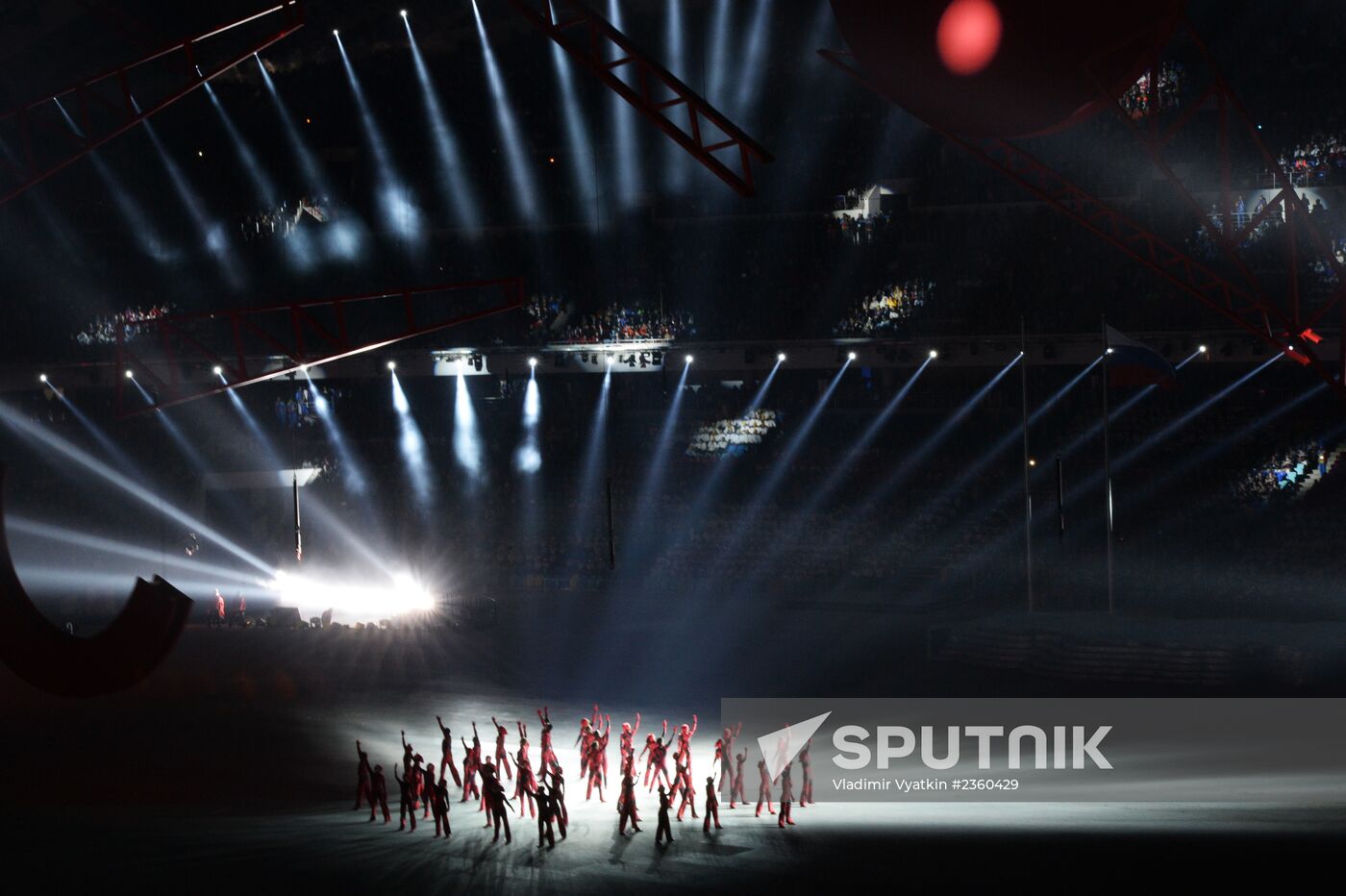 Opening ceremony of XXII Olympic Winter Games