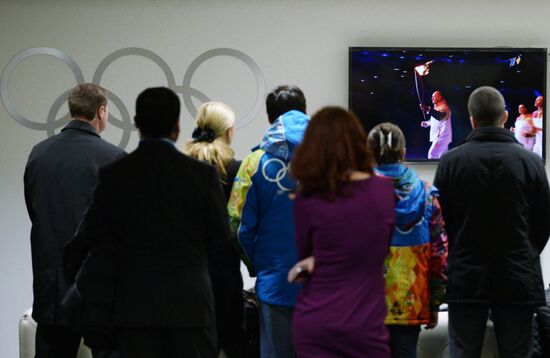 Opening ceremony of XXII Olympic Winter Games