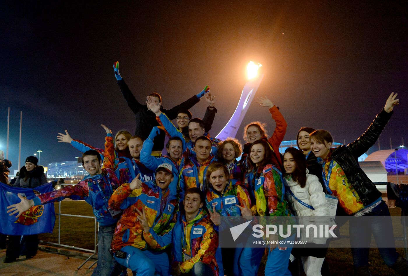 Opening ceremony of XXII Olympic Winter Games in Sochi