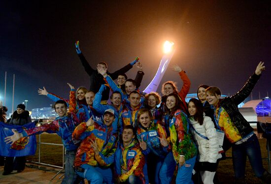 Opening ceremony of XXII Olympic Winter Games in Sochi