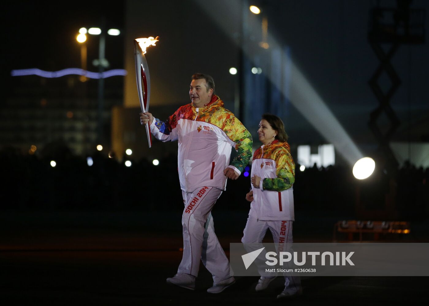 Opening ceremony of XXII Olympic Winter Games