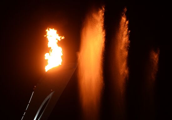 Opening ceremony of XXII Olympic Winter Games