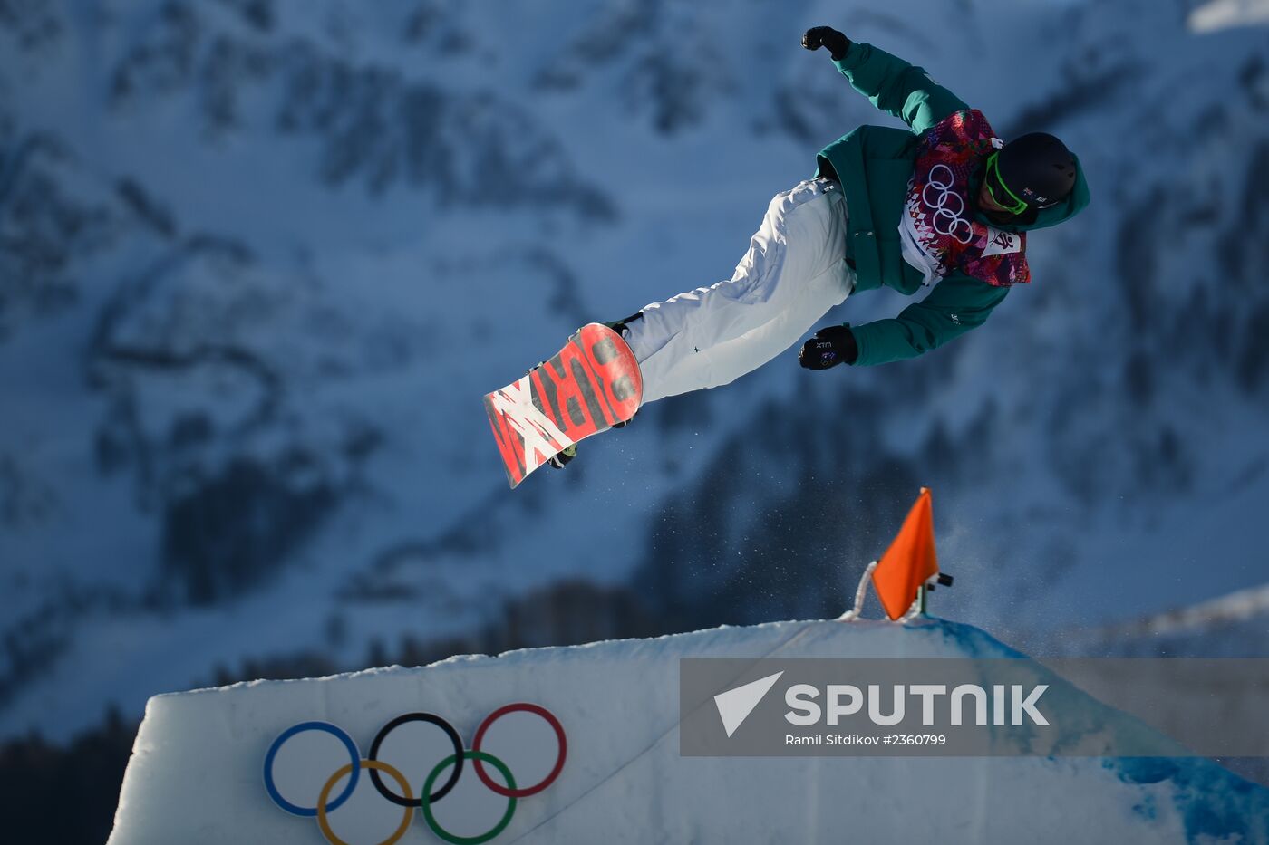 2014 Winter Olympics. Snowboarding. Men. Slopestyle. Final