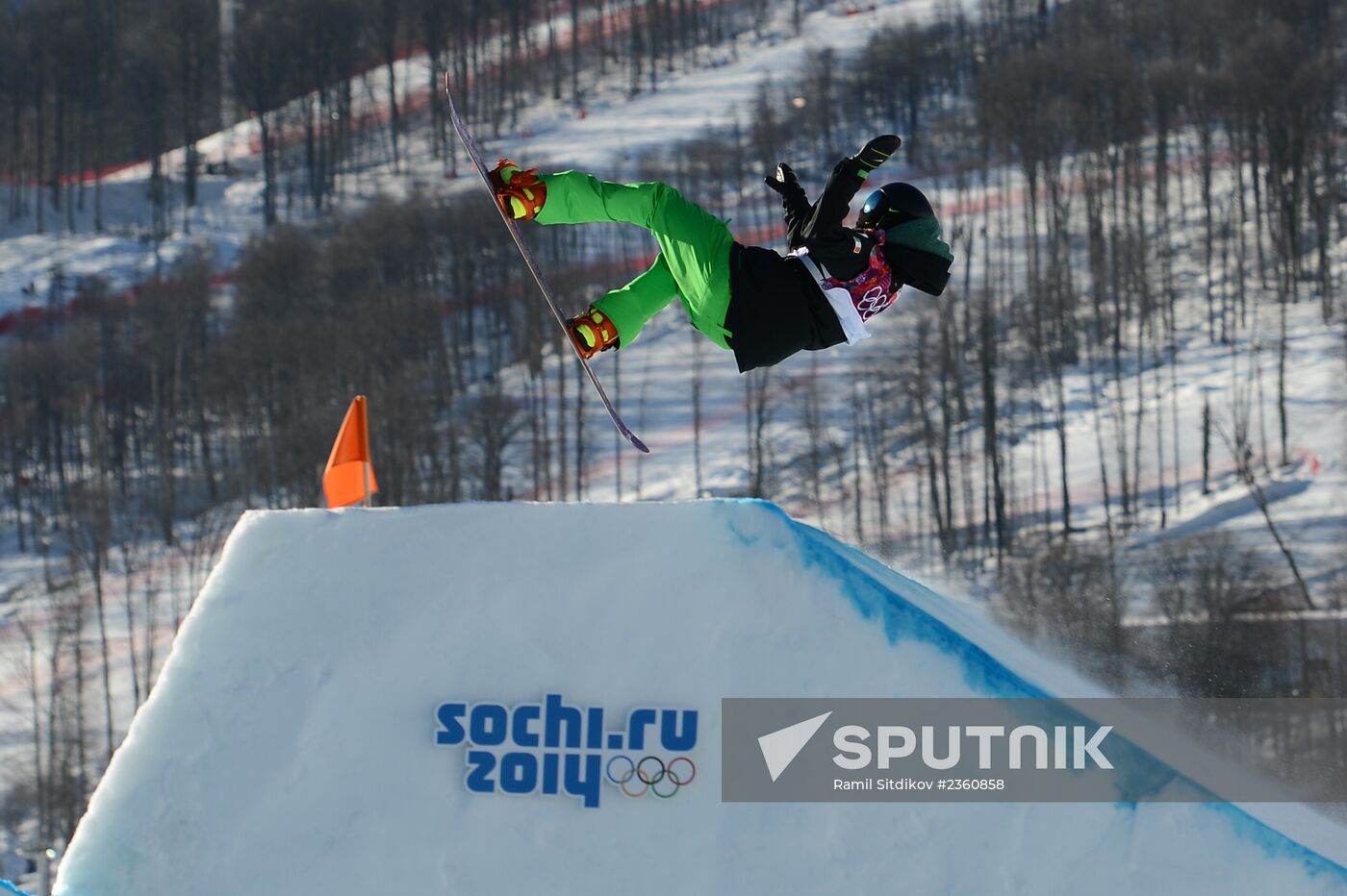 2014 Winter Olympics. Snowboarding. Men. Slopestyle. Final