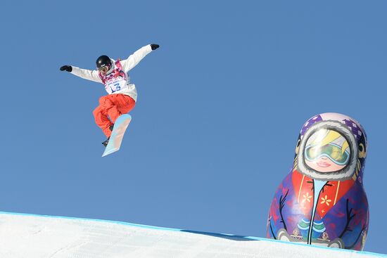 2014 Winter Olympics. Snowboarding. Men. Slopestyle. Finals