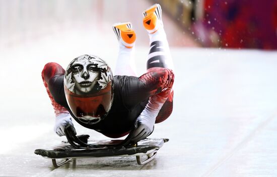Winter Olympics 2014. Skeleton. Women. Training sessions