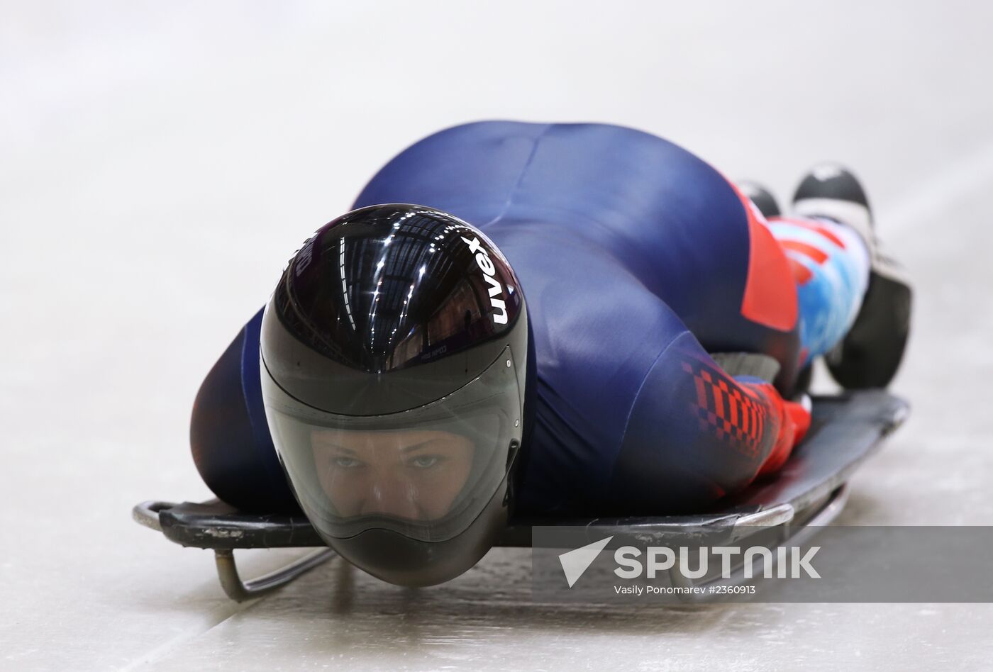 2014 Winter Olympics. Skeleton. Women. Training